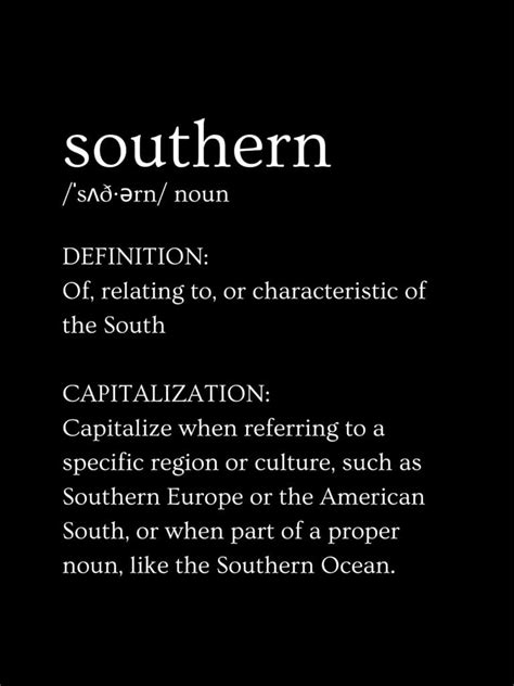 southern capitalized